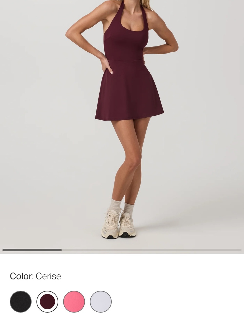 NWT Vuori Halter Tennis Skirt